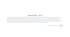 Desktop Screenshot of ikarma.com